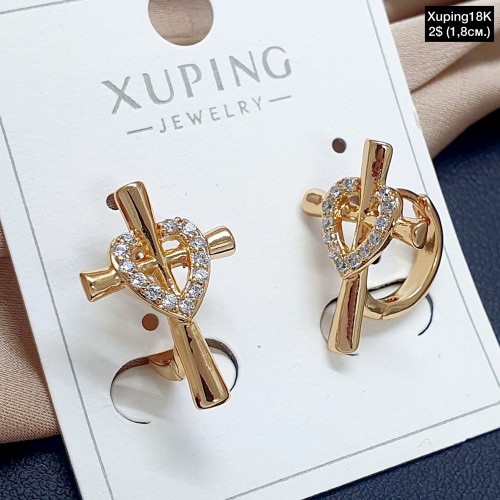 Сережки Xuping18К 18131